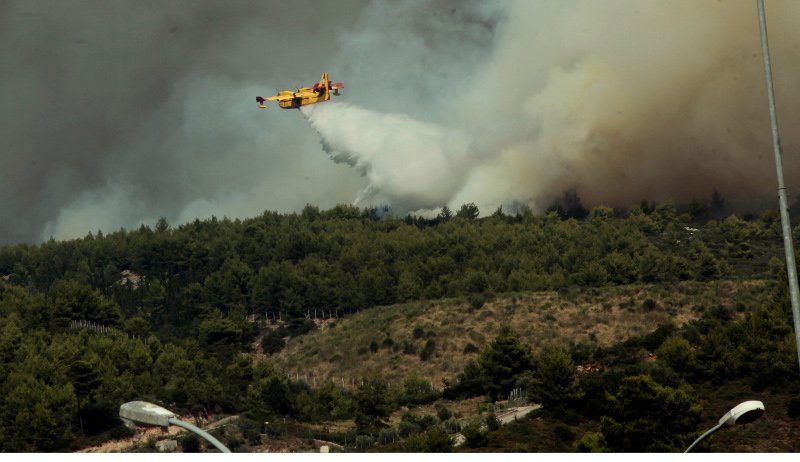 Χωρίς ενεργό μέτωπο η φωτιά στην αν.Αττική -Ολες οι εξελίξεις | iefimerida.gr 13