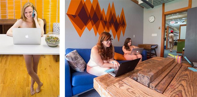 Ενα γραφείο στο Σαν Φρανσίσκο όπου όλοι δουλεύουν γυμνοί [εικόνες]  | iefimerida.gr 3