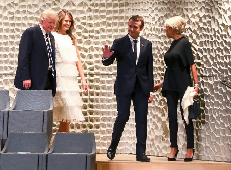 Εξεζητημένο στιλ και φιλιά στο στόμα -Μελάνια, Μπριζίτ και Τζουλιάνα ξεχώρισαν στους G20 [εικόνες] | iefimerida.gr 1