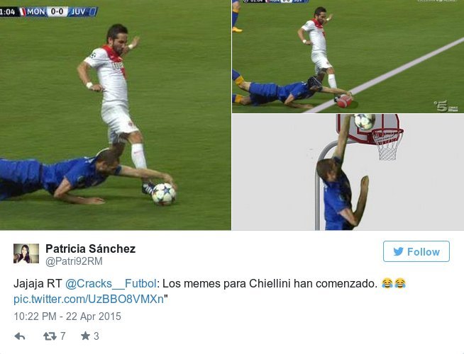 Ο Τζόρτζιο Κιελίνι «τρέλανε» το twitter - Η βουτιά και το χέρι του Ιταλού αμυντικού κόντρα στη Μονακό [εικόνες] | iefimerida.gr 2