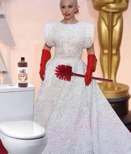 Το Διαδίκτυο «γλεντάει» τη Lady Gaga για την εμφάνιση αλά νοικοκυρά στα Οσκαρ [εικόνες] | iefimerida.gr 6