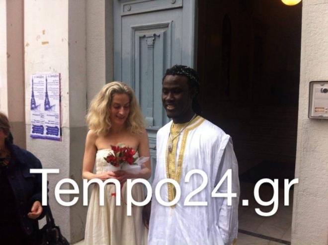 Πολυεθνικός γάμος: Σενεγαλέζος και Γερμανίδα παντρεύτηκαν στην Πάτρα [εικόνες] | iefimerida.gr 1