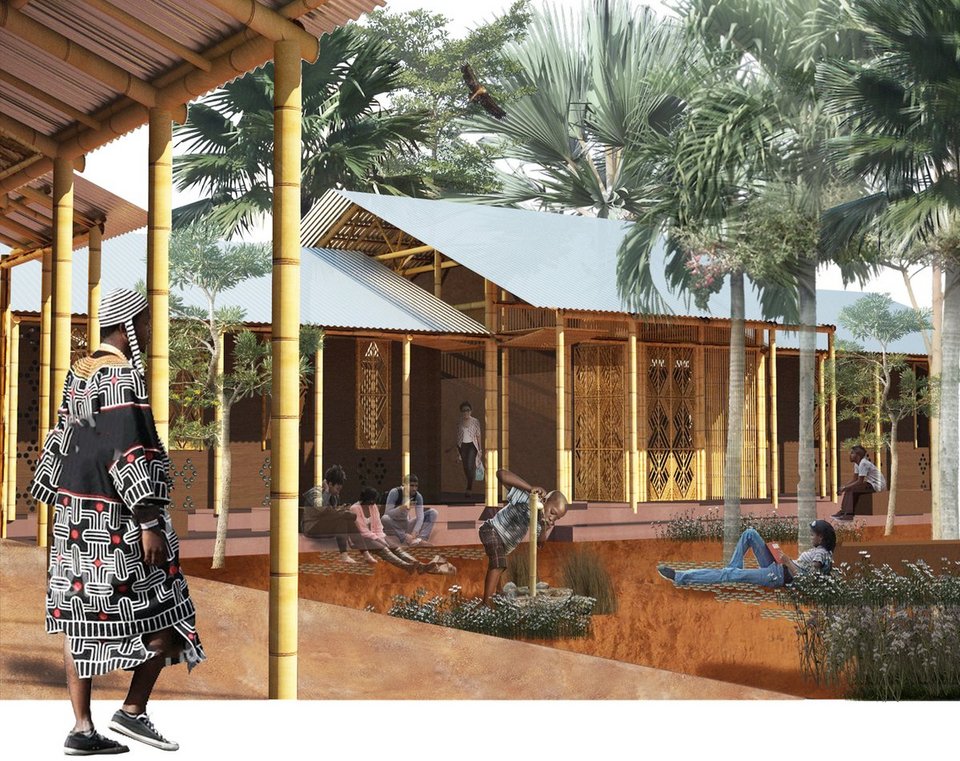 Ελληνίδες φοιτήτριες αρχιτεκτονικής φτιάχνουν σχολικές αίθουσες στη Γκάνα [εικόνες] | iefimerida.gr 1