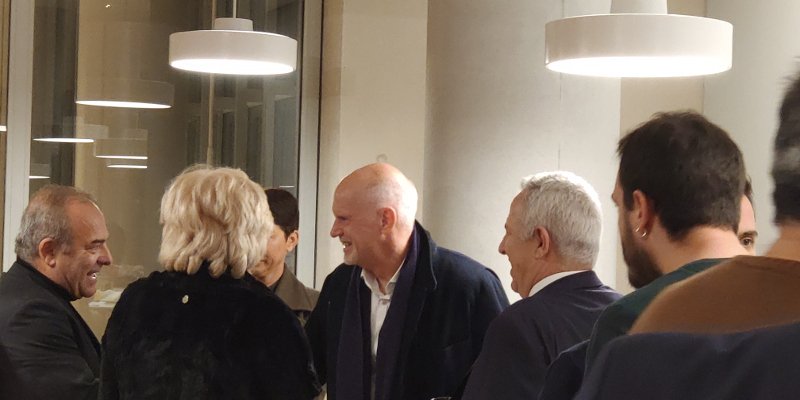 Ο Γιώργος Παπανδρέου στην εκδήλωση στο ΚΠΙΣΝ με ομιλητή τον Εβο Μοράλες