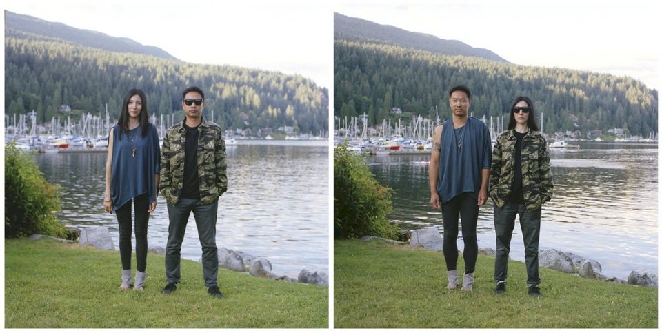 Ζευγάρια φορούν ο ένας τα ρούχα του άλλου και φωτογραφίζονται σε ένδειξη της αδιαπραγμάτευτης αγάπης τους [εικόνες] | iefimerida.gr 6