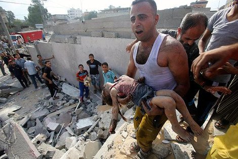 «Εκεχειρία» με 24 νεκρούς στην Γάζα: Βόμβες του Ισραήλ ισοπέδωσαν λαϊκή αγορά [εικόνες&βίντεο] | iefimerida.gr 9