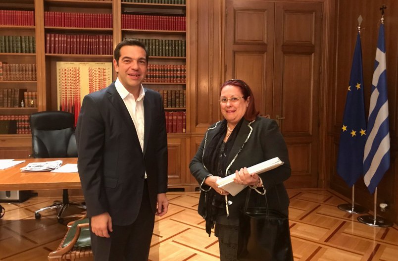 Συνάντηση Τσίπρα - γενικής επιθεωρήτριας δημόσιας διοίκησης [εικόνα] | iefimerida.gr 0