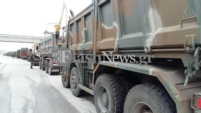 Εφτασαν στα Χανιά οι πρώτες γέφυρες του στρατού -Θα τοποθετηθούν στον Πλατανιά [εικόνες] | iefimerida.gr 7