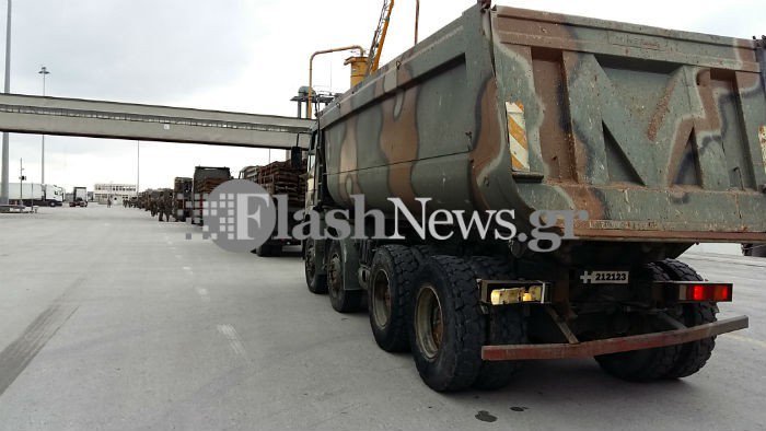 Εφτασαν στα Χανιά οι πρώτες γέφυρες του στρατού -Θα τοποθετηθούν στον Πλατανιά [εικόνες] | iefimerida.gr 6