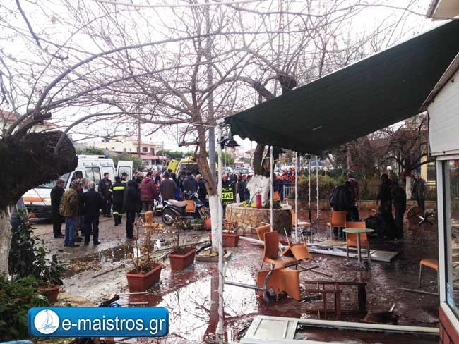 Τρόμος στην Αμφιλοχία: Εκρηξη φιάλης σε καφενείο με 16 τραυματίες [εικόνες & βίντεο] | iefimerida.gr 2