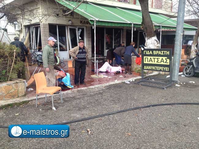 Τρόμος στην Αμφιλοχία: Εκρηξη φιάλης σε καφενείο με 16 τραυματίες [εικόνες & βίντεο] | iefimerida.gr 5
