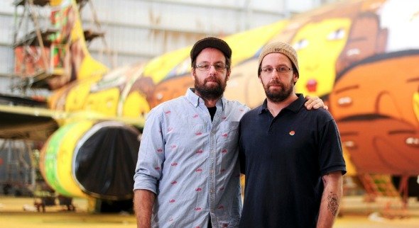 Το γκράφιτι ταιριάζει στην Εθνική Βραζιλίας - Ενα αεροπλάνο ειδικά ζωγραφισμένο για την ομάδα του Μουντιάλ [εικόνες] | iefimerida.gr 1