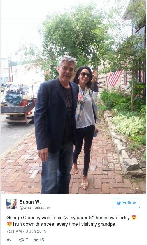 Η... διαφορετική εκδρομή των Κλούνεϊ-Αμάλ [εικόνες] | iefimerida.gr 2