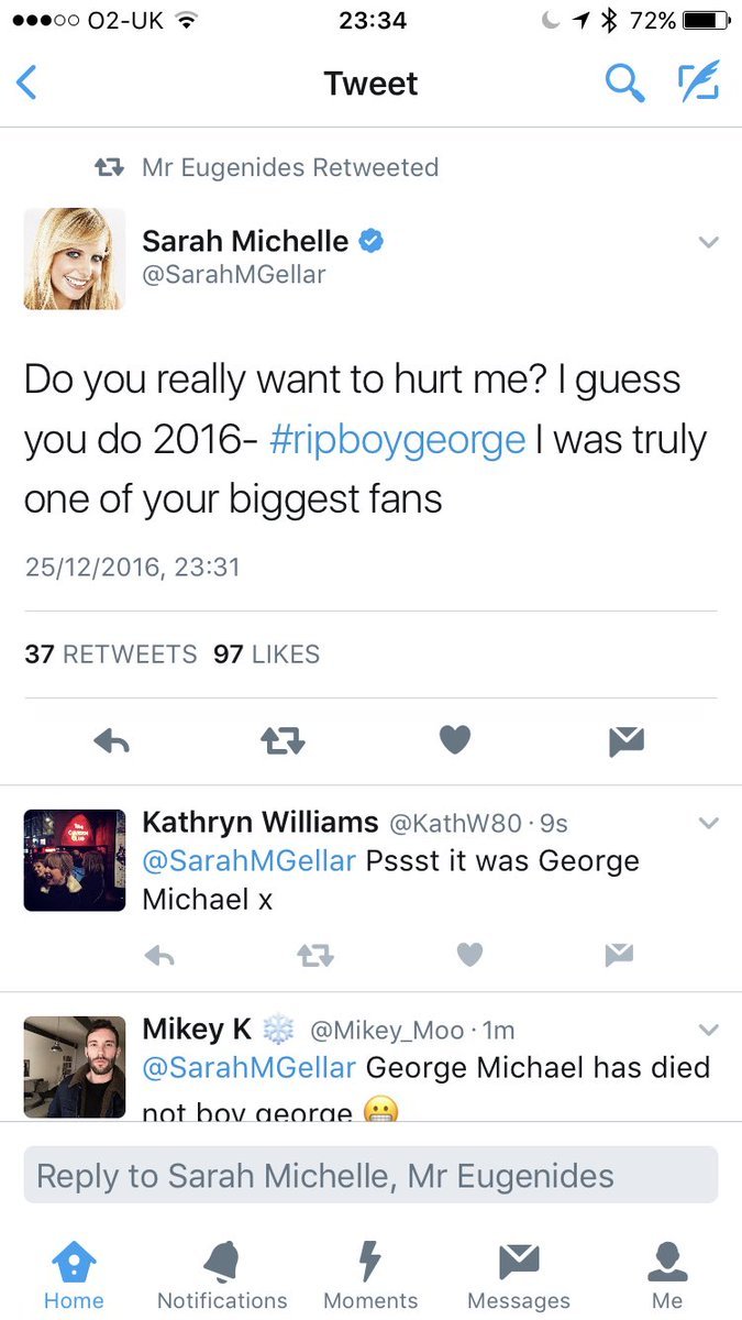 Ηθοποιός μπέρδεψε τον George Michael με τον Boy George [εικόνες] | iefimerida.gr 1