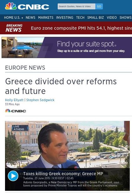 Ο Αδωνις λέει το CNBC ότι δεν θέλει να ψηφίσει τη συμφωνία: Είμαι σε δίλημμα | iefimerida.gr 0