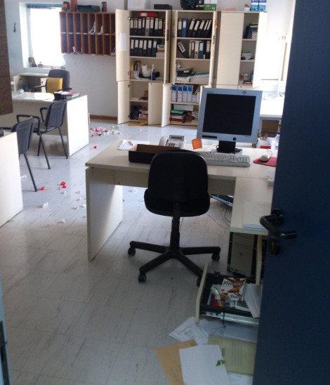 Βιβλική καταστροφή στη Γεωτεχνική Σχολή του Πολυτεχνείου [βίντεο&εικόνες] | iefimerida.gr 0