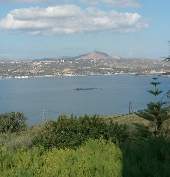 Στον κόλπο της Σούδας το πυρηνοκίνητο υποβρύχιο Georgia των ΗΠΑ [εικόνες] | iefimerida.gr 0