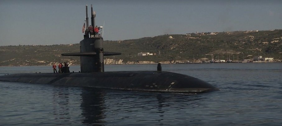 Στον κόλπο της Σούδας το πυρηνοκίνητο υποβρύχιο Georgia των ΗΠΑ [εικόνες] | iefimerida.gr 1