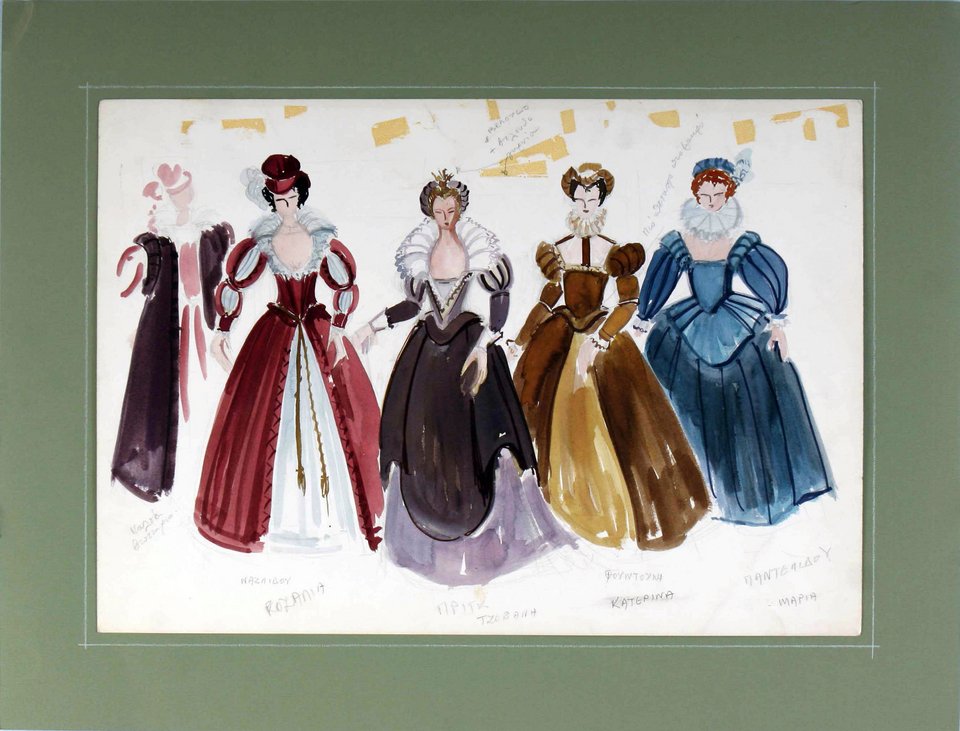 Ιστορικά κοστούμια Φωτόπουλου και Εγγονόπουλου από το βεστιάριο του ΚΘΒΕ στον πύργο του ΟΤΕ [εικόνες]  | iefimerida.gr 1