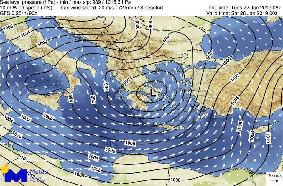 Βροχές, χαλάζι και χιόνι φέρνει ο «Φοίβος» -Πού θα χτυπήσει, μέχρι την Κυριακή [χάρτες] | iefimerida.gr 2