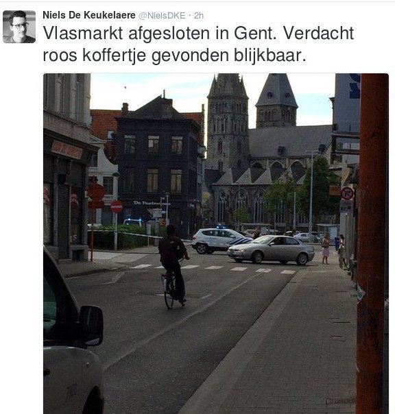 Συναγερμός στο Βέλγιο: Υποπτο πακέτο σε πλατεία της Γάνδης [εικόνες] | iefimerida.gr 2