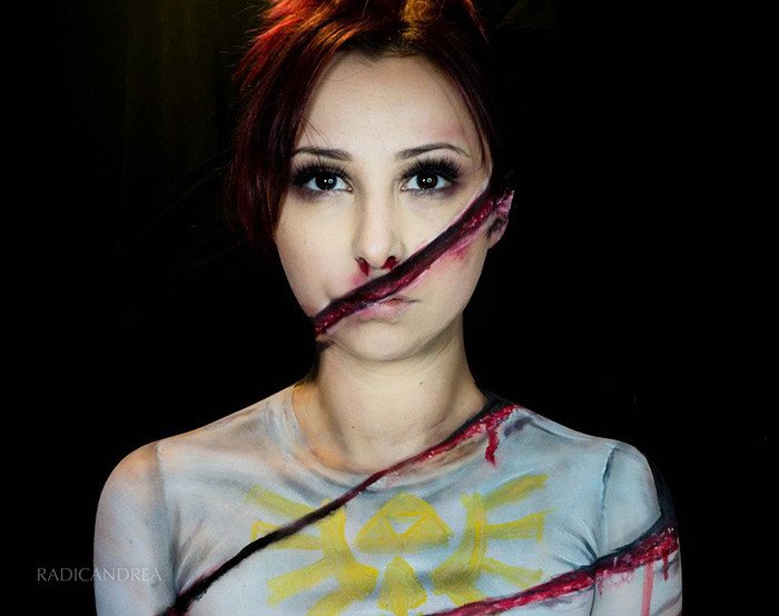 Μετατρέψτε το πρόσωπο σας σε μακάβριο καμβά -Μια ιδέα για τις απόκριες [εικόνες]  | iefimerida.gr 2