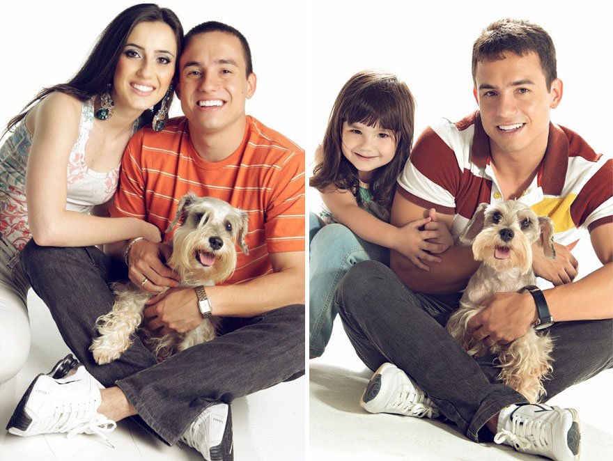 Ανδρας συγκλονίζει: Φωτογραφίζεται με την κόρη του στις ίδιες πόζες όπως με τη σύζυγο που έχασε [εικόνες]  | iefimerida.gr 4