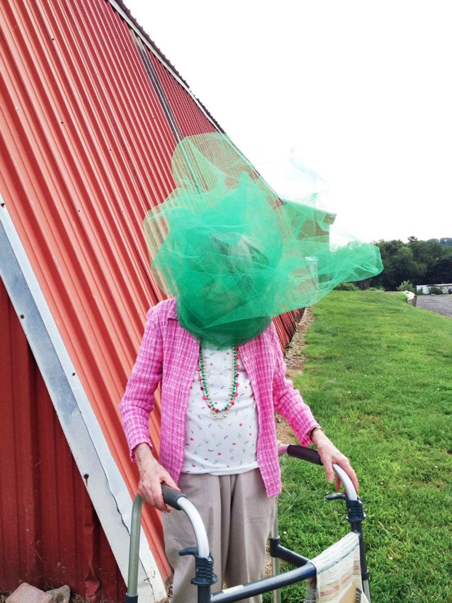 Ποζάρει και παίζει με τον φακό - Η σούπερ γιαγιά που έγινε μούσα στα 97 της χρόνια [εικόνες]  | iefimerida.gr 7