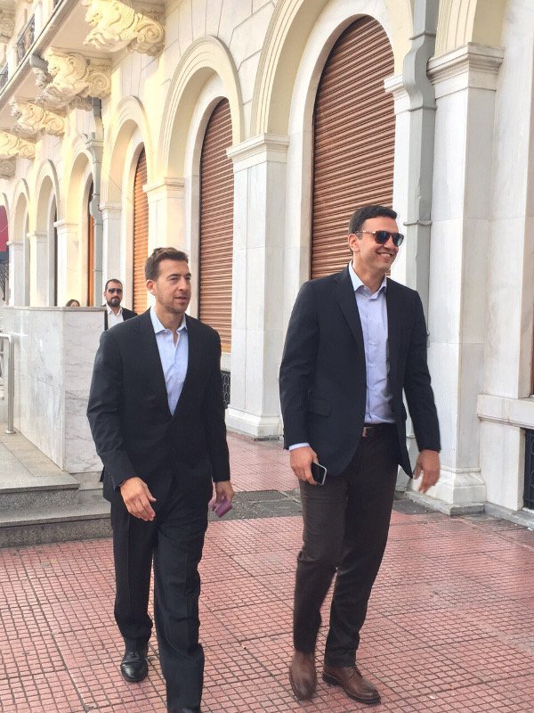 Στην Αθήνα ο Γιαννούλιας, στενός συνεργάτης του Ομπάμα -Συνάντησε τον Κικίλια [εικόνες | iefimerida.gr 0