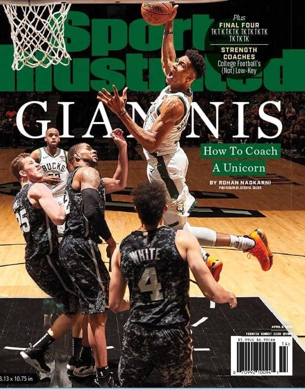 Ξανά στο εξώφυλλο του Sports Illustrated ο Γιάννης Αντετοκούνμπο [εικόνα] | iefimerida.gr 0