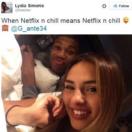 Λυδία Σίμονς και Γιάννης Αντετοκούνμπο μαζί στο κρεβάτι [εικόνες] | iefimerida.gr 0