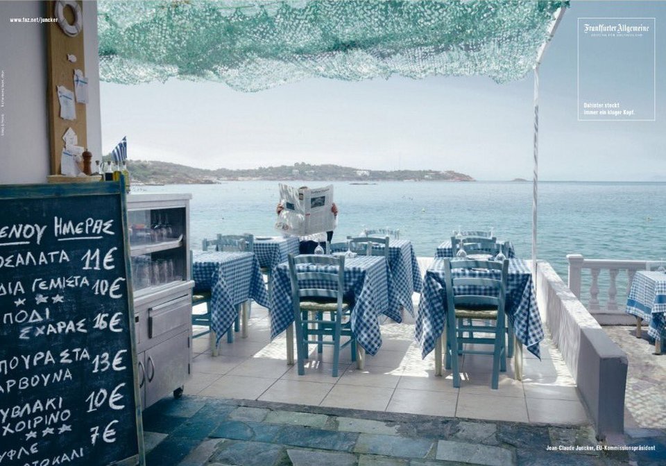 Ο Γιούνκερ σε  ψαροταβέρνα της Αθήνας μιλά για την Ελλάδα [εικόνες] | iefimerida.gr 0