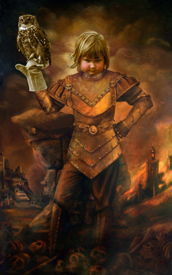 Η φωτογραφία της σατανικής πιτσιρίκας με την κουκουβάγια που έγινε viral [εικόνες] | iefimerida.gr 2