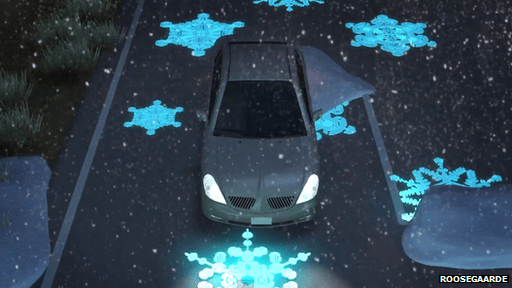 Στην Ολλανδία οι δρόμοι θα θυμίζουν ηλεκτρονικά παιχνίδια -Χωρίς φώτα, αλλά με φωσφοριζέ αυτοκόλλητα [εικόνες] | iefimerida.gr 1