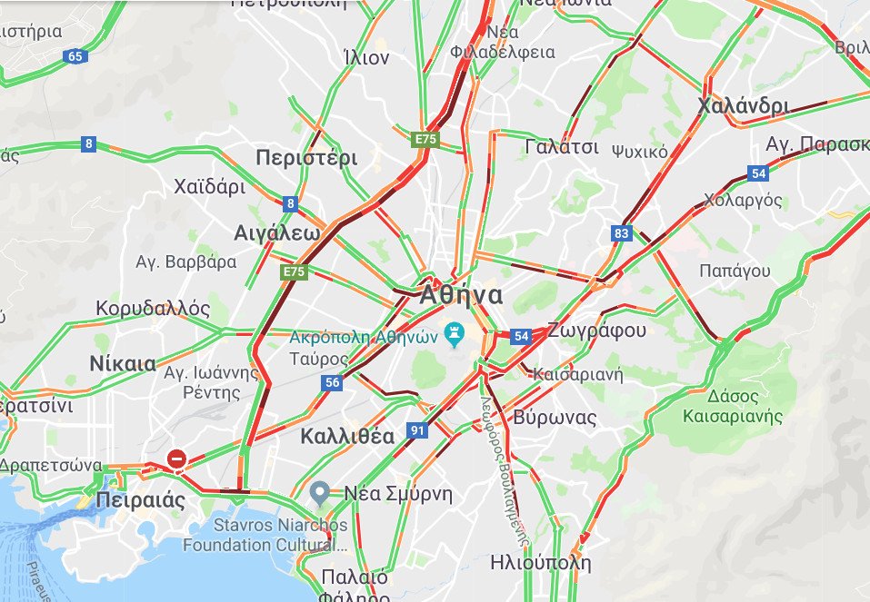 Γολγοθάς λόγω απεργίας -Στους δρόμους με ΙΧ, μοτοσικλέτες, ταξί & ποδήλατα | iefimerida.gr 10