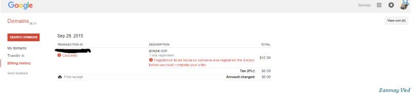 Η Google άλλαξε ιδιοκτήτη για 1 λεπτό - Εξαγοράστηκε έναντι 12 δολαρίων! [εικόνες] | iefimerida.gr 0