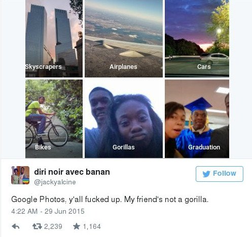 Η γκάφα της Google: Εφαρμογή της «αναγνώρισε» ζευγάρι μαύρων ως «γορίλες» [εικόνα] | iefimerida.gr 0