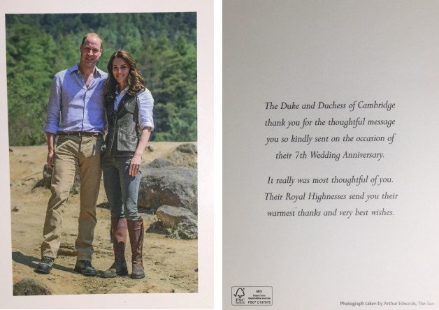 Η απρόσμενη φωτό με την οποία γιόρτασαν την 7η επέτειό τους Γουίλιαμ και Κέιτ Μίντλετον [εικόνα] | iefimerida.gr 0