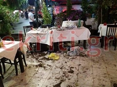 Μάλια: «Γουρούνα» εισέβαλε σε ταβέρνα -Τραυματίστηκε ένα κοριτσάκι [εικόνες] | iefimerida.gr 0