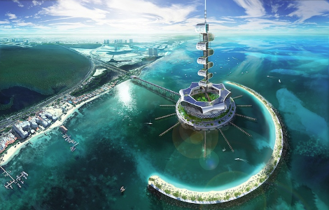 «Πράσινο» τεχνητό νησί θα παράγει ενέργεια καθαρίζοντας τον ωκεανό [εικόνες] | iefimerida.gr 5