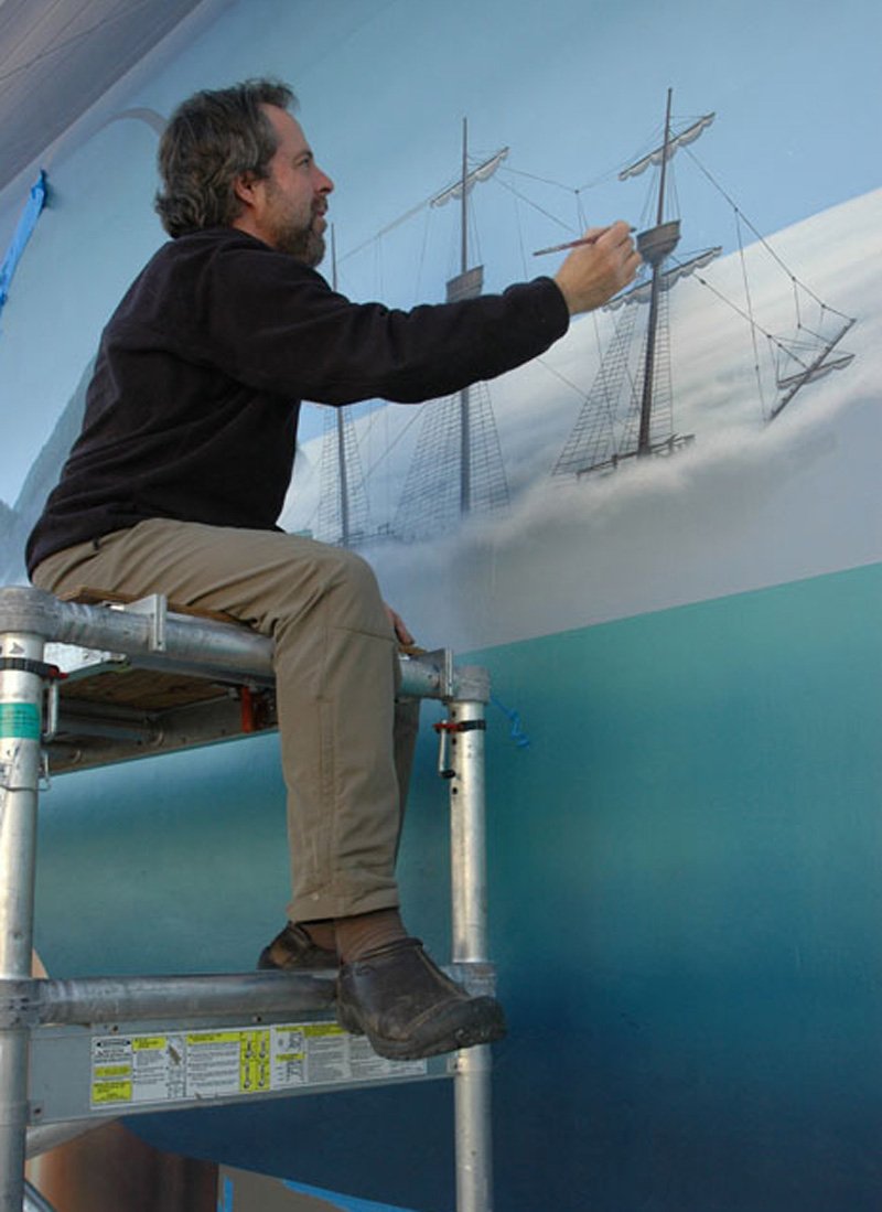 Ο καλλιτέχνης που ζωγραφίζει την Ελλάδα και άλλους πολιτισμούς σε κτίρια όλου του κόσμου [εικόνες]  | iefimerida.gr 7