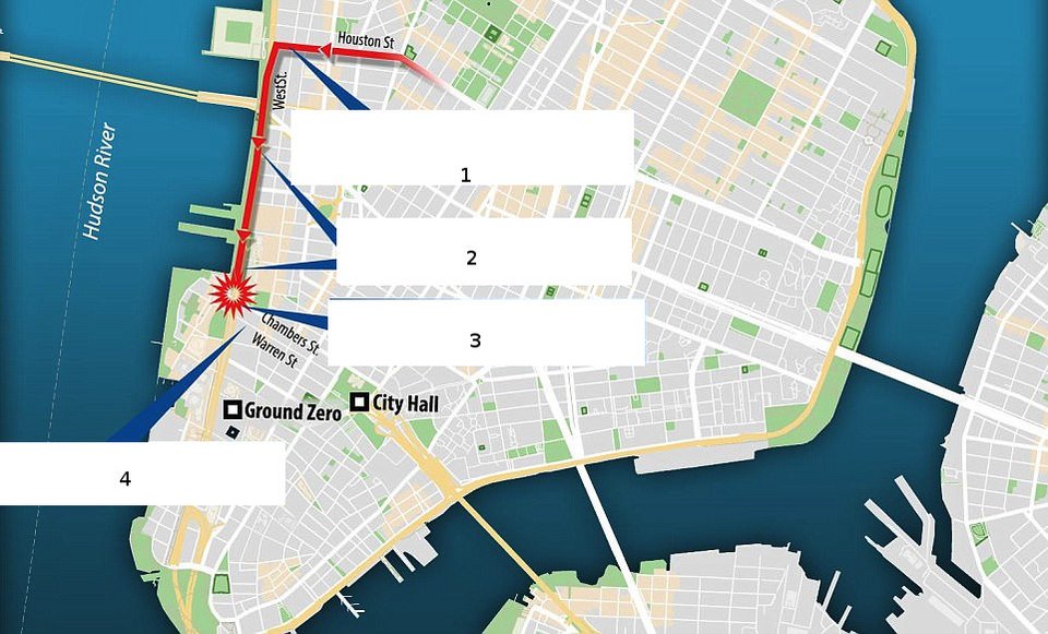 Τα 1,2 χλμ. του τρόμου που διένυσε ο μακελάρης της Νέας Υόρκης θερίζοντας πεζούς [γραφήματα] | iefimerida.gr 0