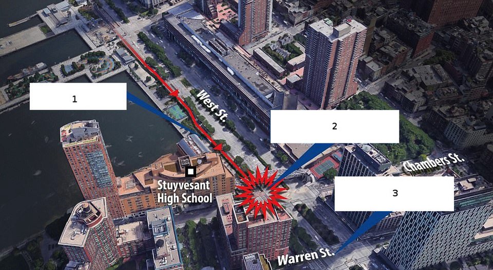 Τα 1,2 χλμ. του τρόμου που διένυσε ο μακελάρης της Νέας Υόρκης θερίζοντας πεζούς [γραφήματα] | iefimerida.gr 2