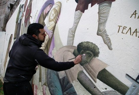 Το Associated Preess «κράζει» την Αθήνα για τα γκράφιτι: Βάνδαλοι την μετέτρεψαν σε έναν ατελείωτο καμβά [εικόνες] | iefimerida.gr 5