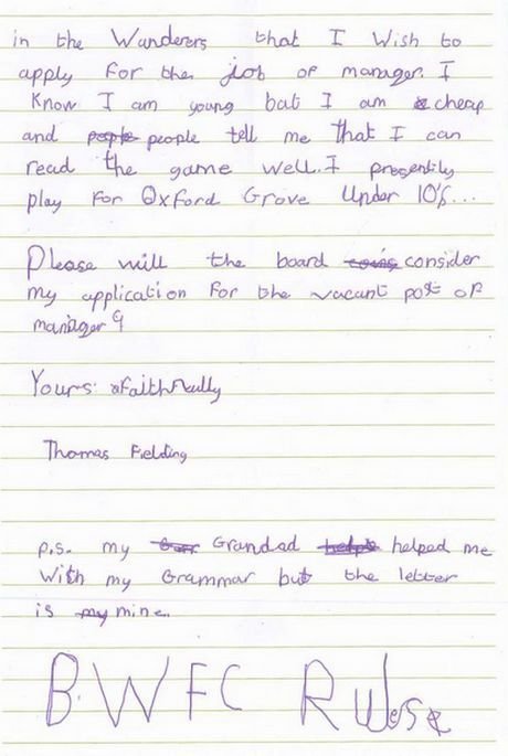 Εννιάχρονος υποψήφιος προπονητής για αγγλική ομάδα [εικόνες] | iefimerida.gr 1