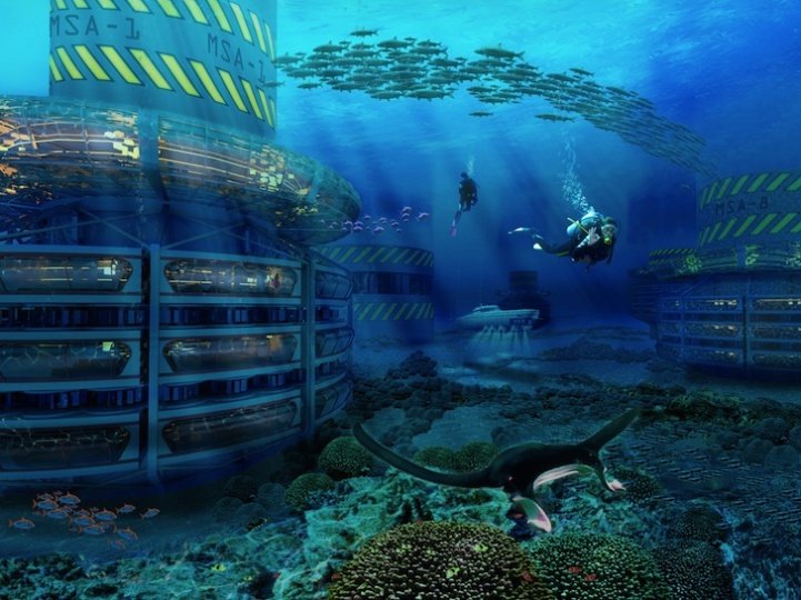 Υποθαλάσσιο ξενοδοχείο αναδύεται και καταδύεται στη θάλασσα του Μεξικό [εικόνες] | iefimerida.gr 8