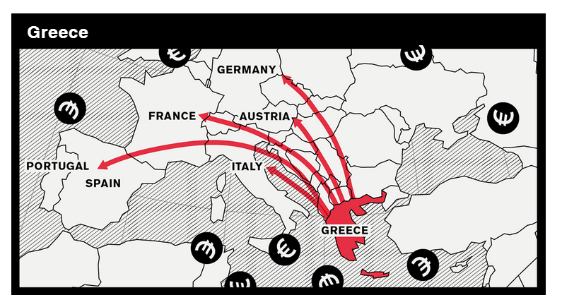 Bloomberg: Η Ελλάδα βρίσκεται στο «χάρτη της Κόλασης» για το 2015 [εικόνα]  | iefimerida.gr 0