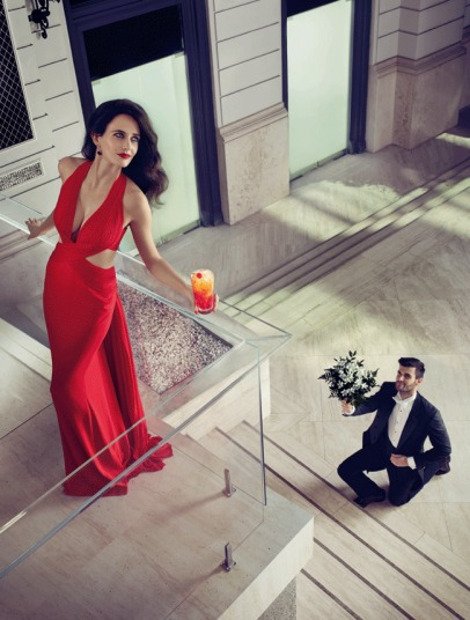 Η μεθυστική γοητεία της Εύα Γκριν -«Φωτιά» η ηθοποιός στο ημερολόγιο του Campari [εικόνες]  | iefimerida.gr 0