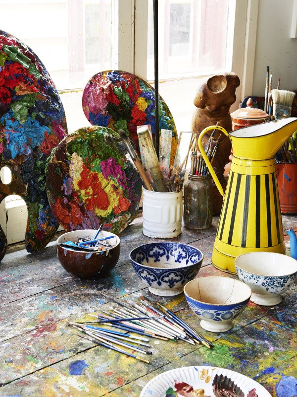 Γεμάτο, παντού: Δείτε το boho σπίτι ενός Αυστραλού ζωγράφου [εικόνες] | iefimerida.gr 14