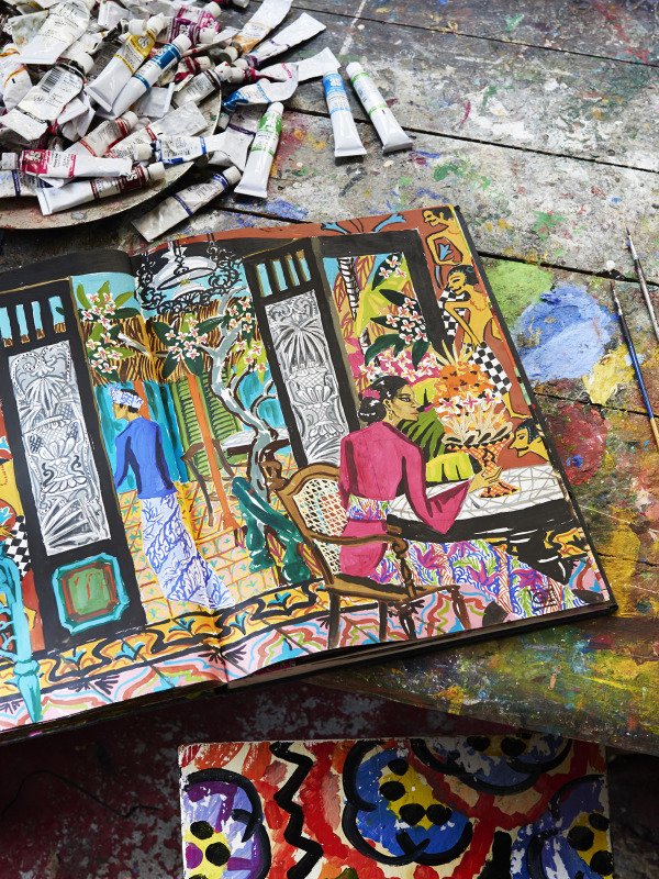 Γεμάτο, παντού: Δείτε το boho σπίτι ενός Αυστραλού ζωγράφου [εικόνες] | iefimerida.gr 4